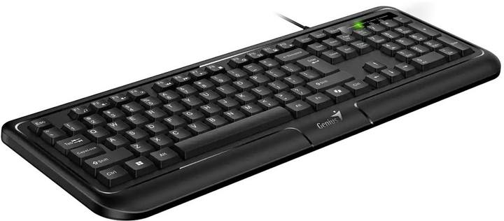 Klawiatura przewodowa Genius KB-118 II Copilot USB Black (31310051411) - obraz 4