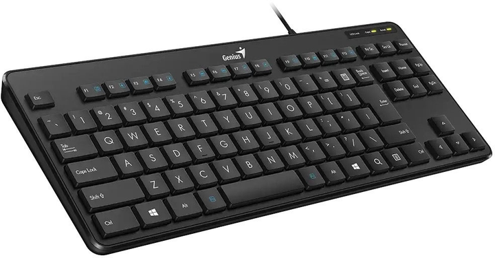 Klawiatura przewodowa Genius LuxeMate 110 USB Black (31300012402) - obraz 4