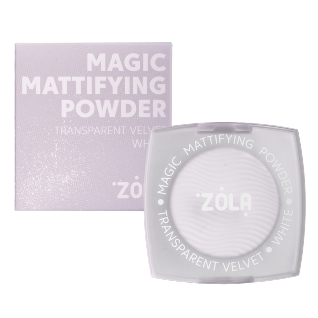 Пудра для лица ZOLA Magic Mattifying Powder — WHITE (5 г) - Фото 1 Пудра для лица ZOLA Magic Mattifying Powder — WHITE (5 г) - изображение 1