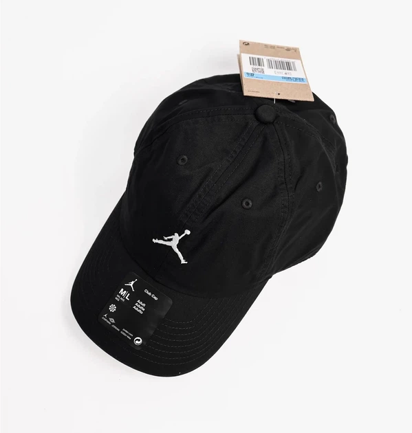 Кепка Jordan J Club Cap Us Cb S/M Чорний FD5185-010 - Фото 2 Кепка Jordan J Club Cap Us Cb S/M Чорний FD5185-010 - изображение 2