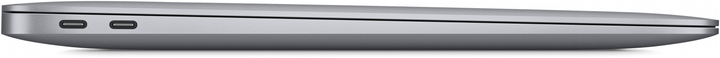 Ноутбук Apple MacBook Air 13" M1 256GB 2020 (MGN63) (Qwerty+Кирилиця) Space Gray (SHXJQ2DP21WFV) - Уцінка - зображення 2