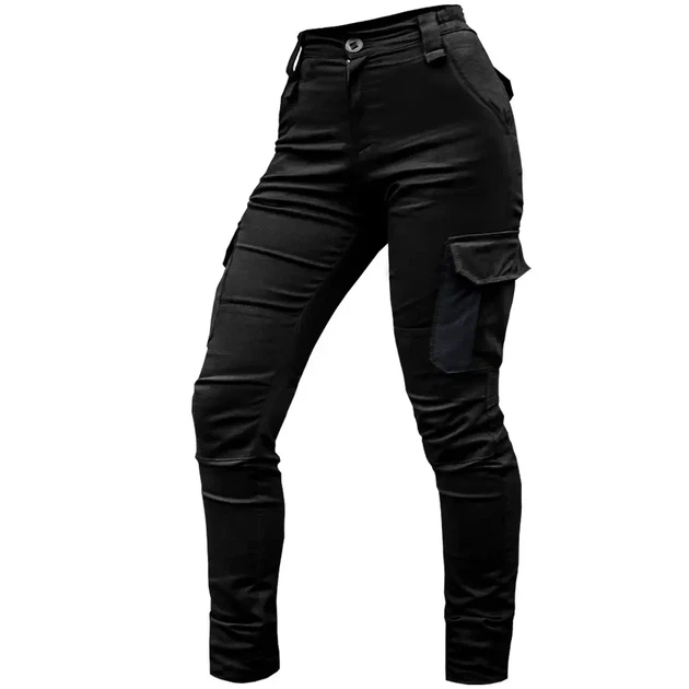 Жіночі тактичні штани "BAGIRA" BLACK Rip-Stop L/48 - изображение 9