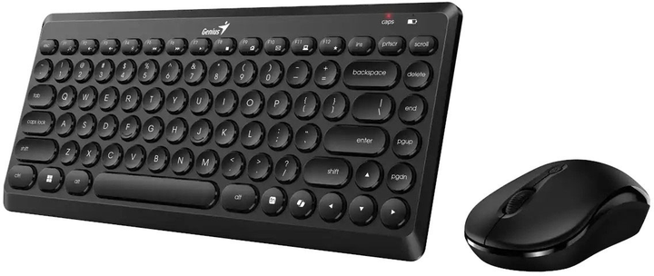 Zestaw bezprzewodowy Genius LuxeMate Q8000 2.4 GHz Copilot Black (31340013403) - obraz 3