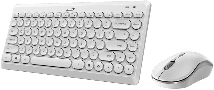 Комплект бездротовий Genius LuxeMate Q8000 2.4 GHz Copilot White (31340013412) - зображення 3
