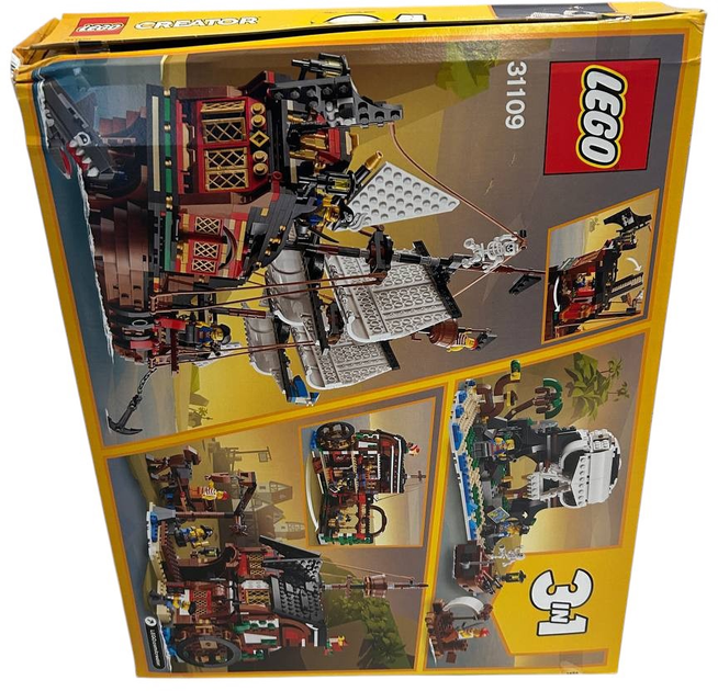 Zestaw klockow LEGO Creator Statek piracki 1260 elementow (31109) (955555912601323) - Outlet - obraz 3