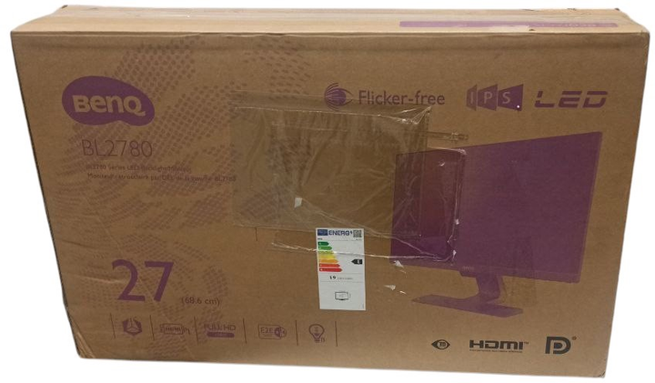 Monitor 27" BenQ BL2780 (9H.LGXLA.TBE) (ETJ2P0154201Q) - Outlet - obraz 4