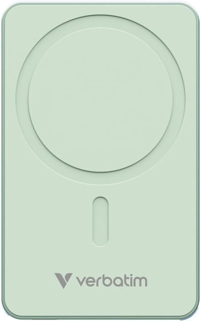 УМБ Verbatim Charge Go Essentials 10000 mAh 20W Green (23942322283) - зображення 1