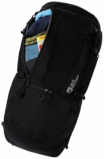 Рюкзак Jack Wolfskin Trailflair M 50 S-L A63983_6000 Черный (4064886443876) - изображение 5