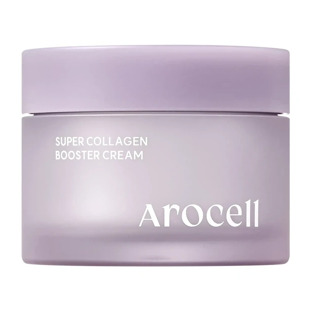 Крем з колагеном для ліфтингу та зміцнення шкіри Arocell Super Collagen Booster Cream, 50 мл - Фото 1 Крем з колагеном для ліфтингу та зміцнення шкіри Arocell Super Collagen Booster Cream, 50 мл - изображение 1