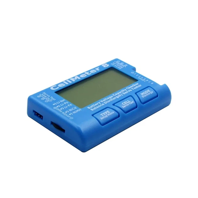 Многофункциональный тестер CellMeter 8 для Li-Po, Li-lon, Li-Fe, NiCd, NiMH аккумуляторов - изображение 3