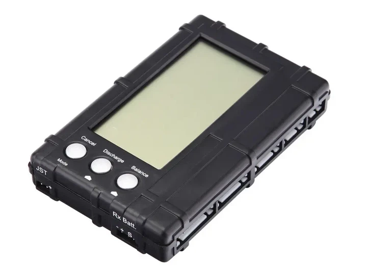 Универсальный тестер аккумуляторов Li-Po/Li-Fe 2-6S, 3в1 (проверка, балансировка, разрядка) с ЖК дисплеем - Фото 2 Универсальный тестер аккумуляторов Li-Po/Li-Fe 2-6S, 3в1 (проверка, балансировка, разрядка) с ЖК дисплеем - изображение 2