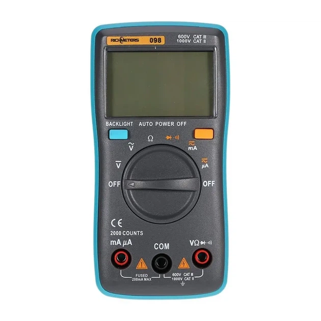 Мультиметр Richmeters RM098 - 2000 відліків - зображення 2