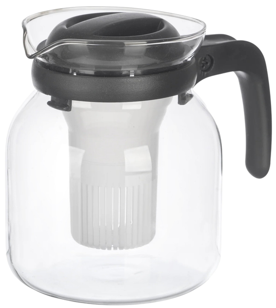 Dzbanek Vivalto Szklany z zaparzaczem 1.2 l (8430852106643) - obraz 1