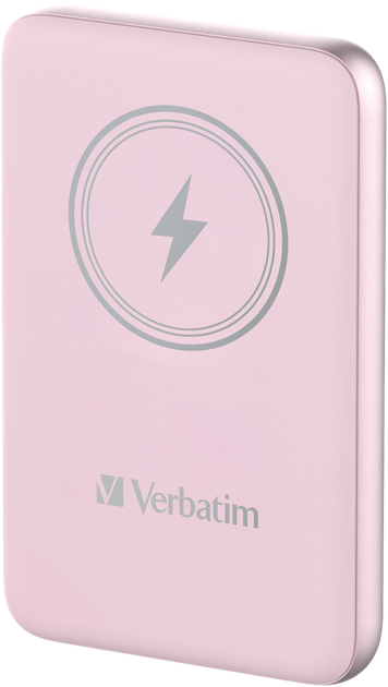 Powerbank Verbatim Charge Go 10000 mAh 20W Pink (23942322481) - obraz 2