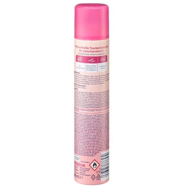 Сухой шампунь Balea Trocken Shampoo Soft Cotton с ароматом хлопка, 200 мл - изображение 2