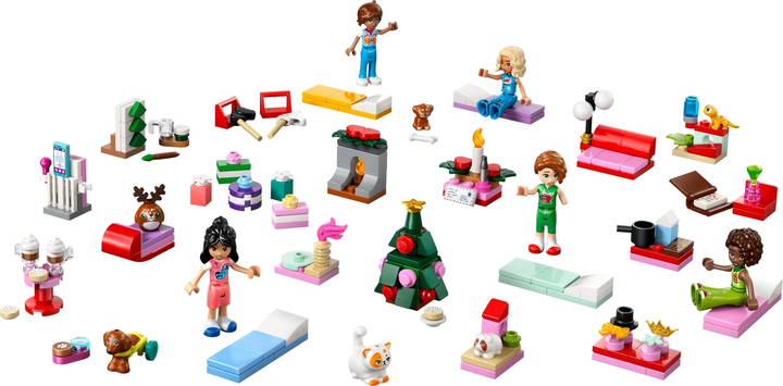 Конструктор LEGO Friends Адвент календар 2025 237 деталей (42668) - зображення 3
