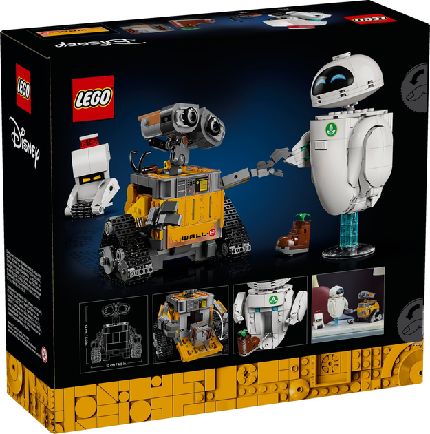 Zestaw klocków LEGO Disney Wall-E i Eva 811 elementów (43279) - obraz 13