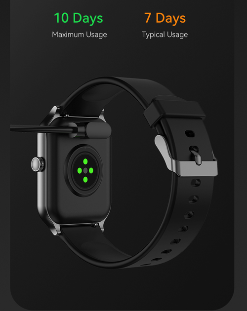 Смарт часы Apex Fit M03 Black (звонки, пульсометр, оксиметр) - изображение 6