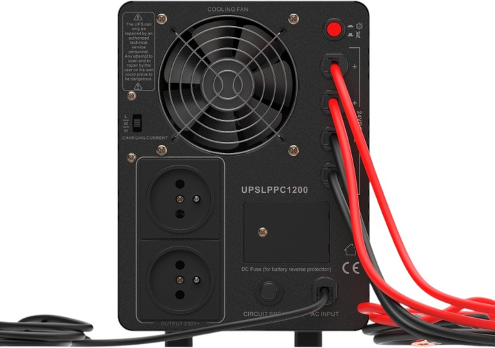 ДБЖ Green Cell PowerCore 1200Вт/2000ВА (UPSLPPC1200) - зображення 6