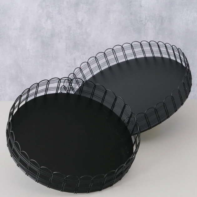 Zestaw Tac metalowyh Boltze Weiry 93185 2 szt (4066076206889) - obraz 3