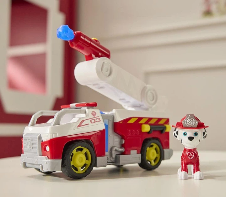 Zestaw do zabawy Paw Patrol Pojazd strażacki Marshall (SM97236/6072660) - obraz 7