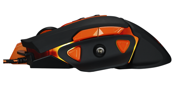 Миша Canyon GM-6 'Hazard', Black, USB, оптична, 800 - 6400 dpi, LED-підсвічування, 9 програмованих кнопок, вбудований модуль пам'яті, 4 знімних додаткових вантажу по 5 г, покриття 'Twin Surface', 1.7 м (CND-SGM6N) - Фото 4 Миша Canyon GM-6 'Hazard', Black, USB, оптична, 800 - 6400 dpi, LED-підсвічування, 9 програмованих кнопок, вбудований модуль пам'яті, 4 знімних додаткових вантажу по 5 г, покриття 'Twin Surface', 1.7 м (CND-SGM6N) - изображение 4