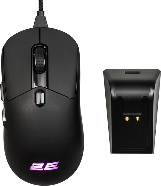 Bluetooth миша 2E Gaming MG360 WL USB-A/WL/BT black (2E-MG360UB-WL) UA - зображення 7