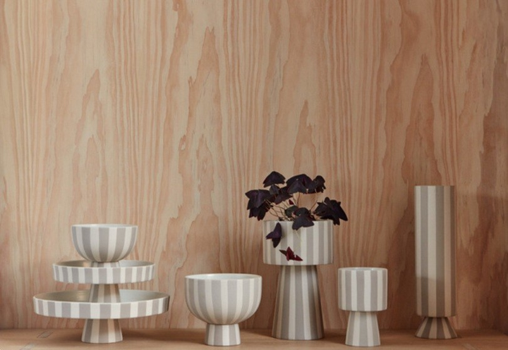 Горщик для квітів Oyoy Living Toppu Small Глиняний Ø10 (5712195058661) - зображення 3