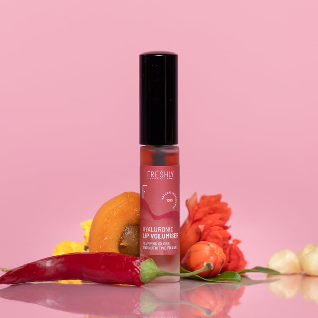 Błyszczyk powiększający usta Freshly Cosmetics Hyaluronic nawilżający 5 ml (8436616950668) - obraz 4