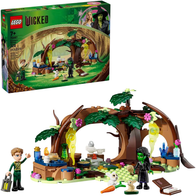 Zestaw klocków LEGO Wicked Kryjówka Elphaby 228 elementów (75687) (5702017812953) - obraz 3