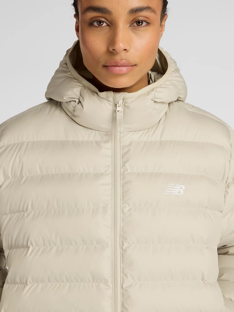 Куртка коротка з капюшоном жіноча New Balance Puffer