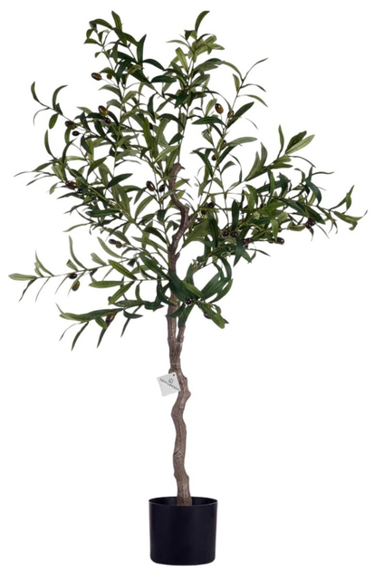 Sztuczne drzewko Ibergarden Oliwne w doniczce (8430852795823) - obraz 1