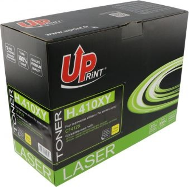 Тонер-картридж UPrint для HP CF412X Yellow (H.410XY) - зображення 1