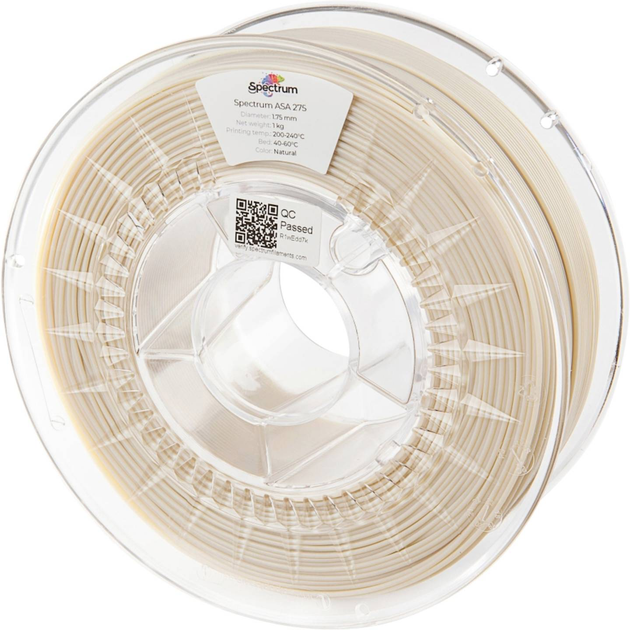 Filament do drukarek 3D Filament Spectrum ASA 275 1.75mm 1000 g Beige (5903175650078) - obraz 1