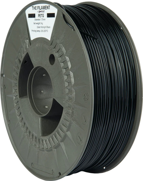 Filament do drukarek 3D Spectrum PETG 1.75 mm 1 kg Black (TF-24015) - obraz 2