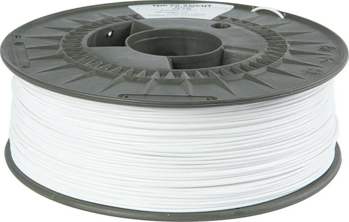Filament do drukarek 3D Spectrum PETG 1.75 mm 1 kg White (TF-24016) - obraz 3
