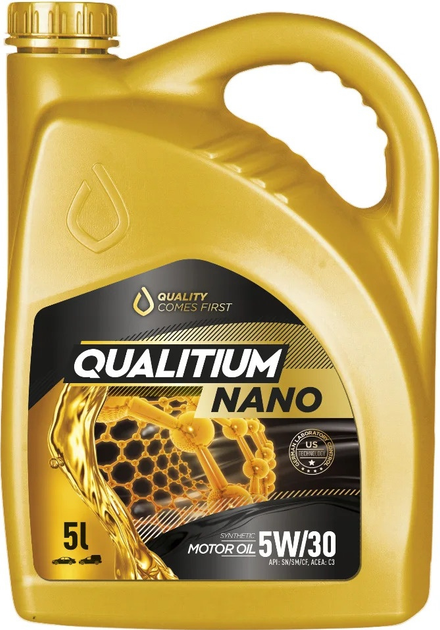 Olej silnikowy Qualitium Nano 5W30 5 l (5906749635952) - obraz 1