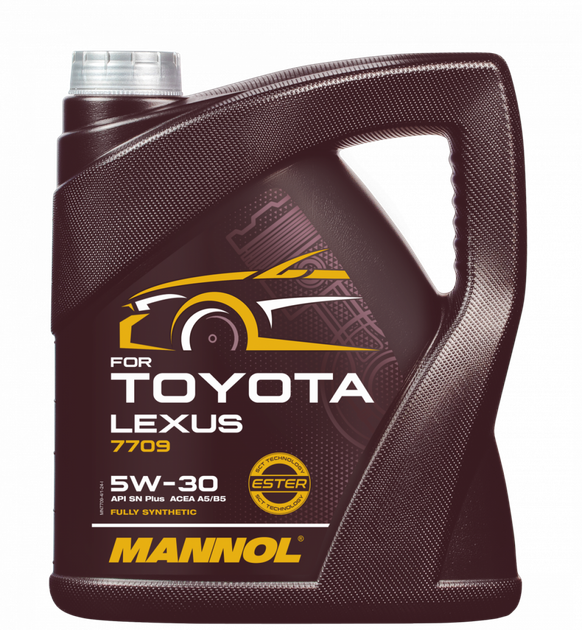 Olej silnikowy Mannol For Toyota and Lexus 7709 5W30 4 l (4036021401546) - obraz 2