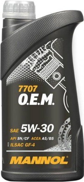 Olej silnikowy Mannol 7707 Formula FR 5W30 1 l (4036021101521) - obraz 1