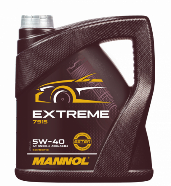 Моторне масло Mannol Exstreme 5W40 4 л (4036021425504) - зображення 1
