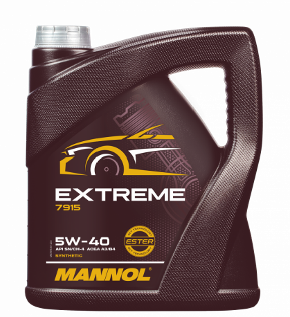 Моторне масло Mannol Exstreme 5W40 4 л (4036021425504) - зображення 2