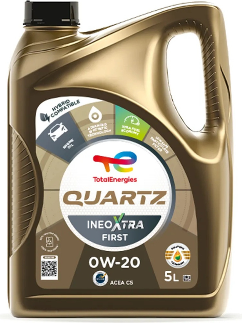 Olej silnikowy Total Quartz Ineo Xtra First 0W20 5 l (3425901111773) - obraz 1