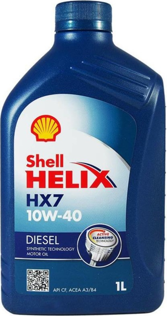 Olej silnikowy Shell Helix HX7 10W40 1 l (5011987142077) - obraz 1