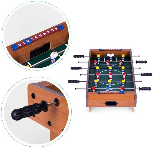 Stół do piłkarzyków EcoToys mini 69 x 35.5 cm HM237401 (5905817003938) - obraz 8
