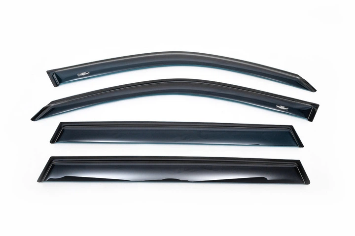 Ветровики (4 шт, HIC) для BMW X3 E-83 2003-2010 гг - изображение 2