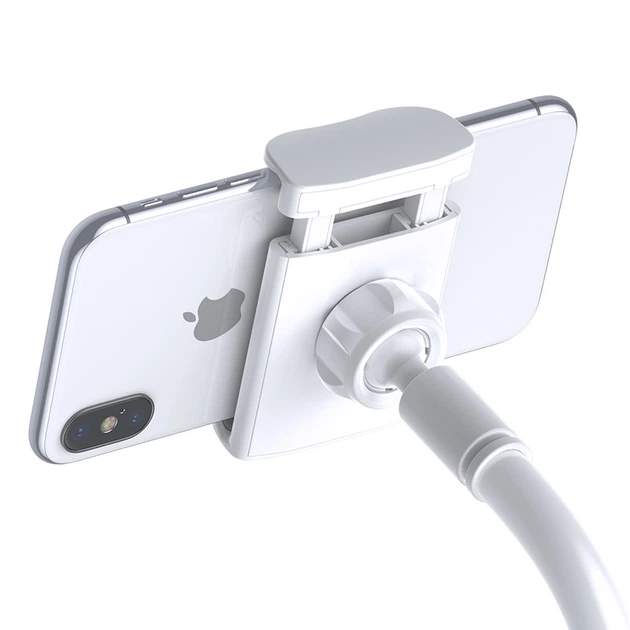 Тримач для телефону Baseus Unlimited adjustment lazy phone holder silver (SULR-0S) - Фото 7 Тримач для телефону Baseus Unlimited adjustment lazy phone holder silver (SULR-0S) - зображення 7