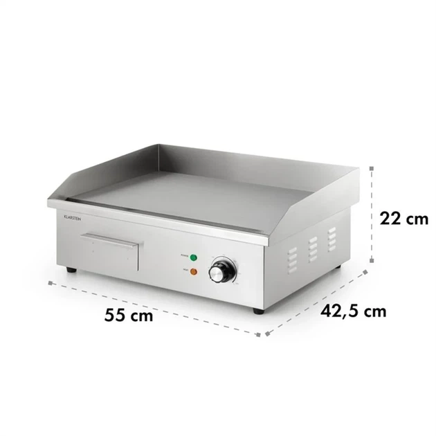 Электрический гриль Klarstein Grillmeile 3000G настольный кухонный гриль 3000 Вт - изображение 8
