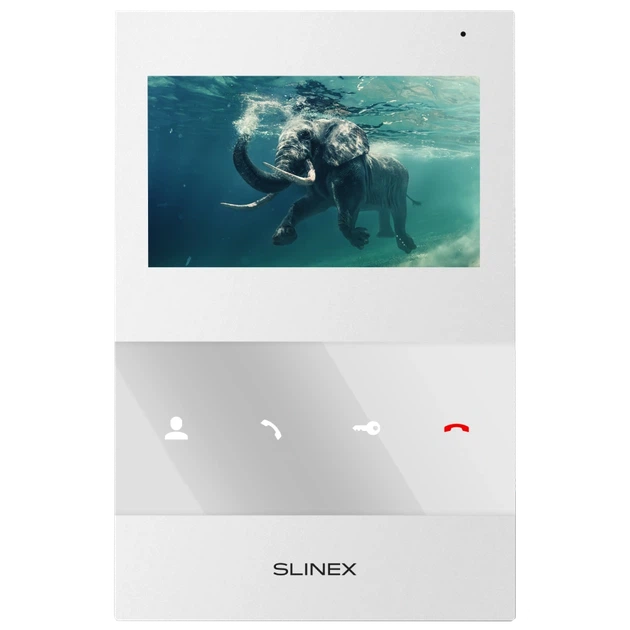 Комплект відеодомофона Slinex SQ-04M(White) + ML-16НR(Black) - зображення 5