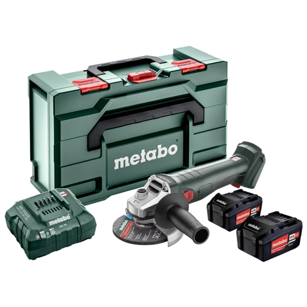 Аккумуляторная болгарка Metabo W 18 7-125 (602371510) - Фото 1 Аккумуляторная болгарка Metabo W 18 7-125 (602371510) - изображение 1