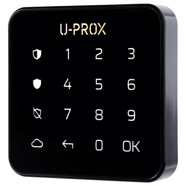 Сенсорная клавиатура U-Prox Keypad G1 Black беспроводная для 1 группы - изображение 2
